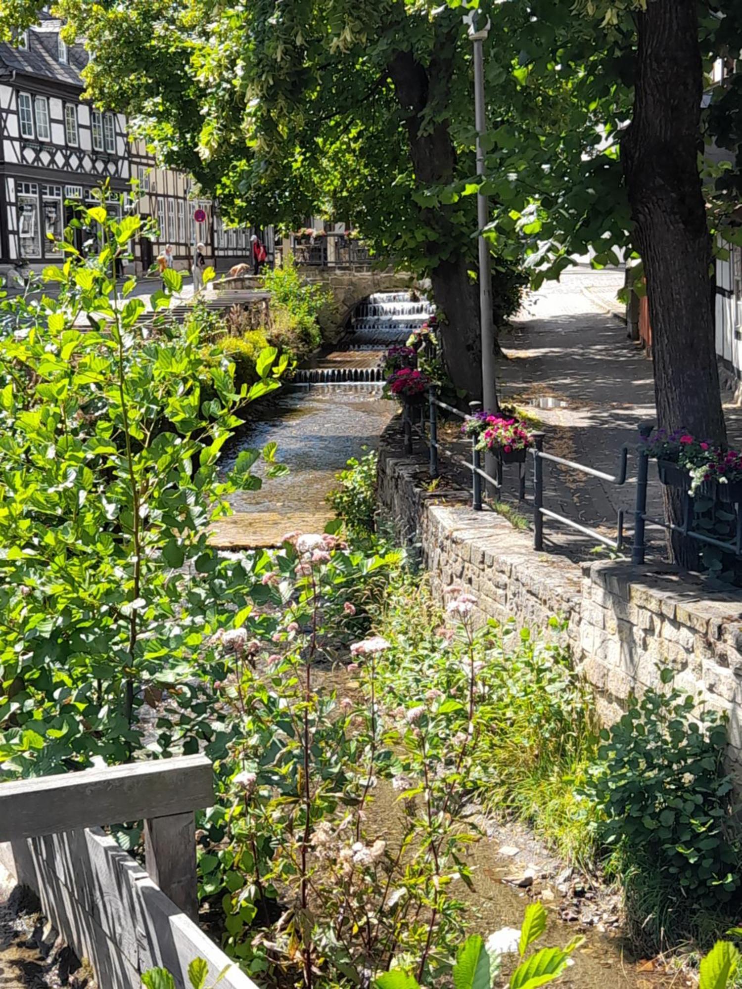 Ferienwohnung "Beste Lage" Altstadt Mit Terrasse Goslar Eksteriør bilde