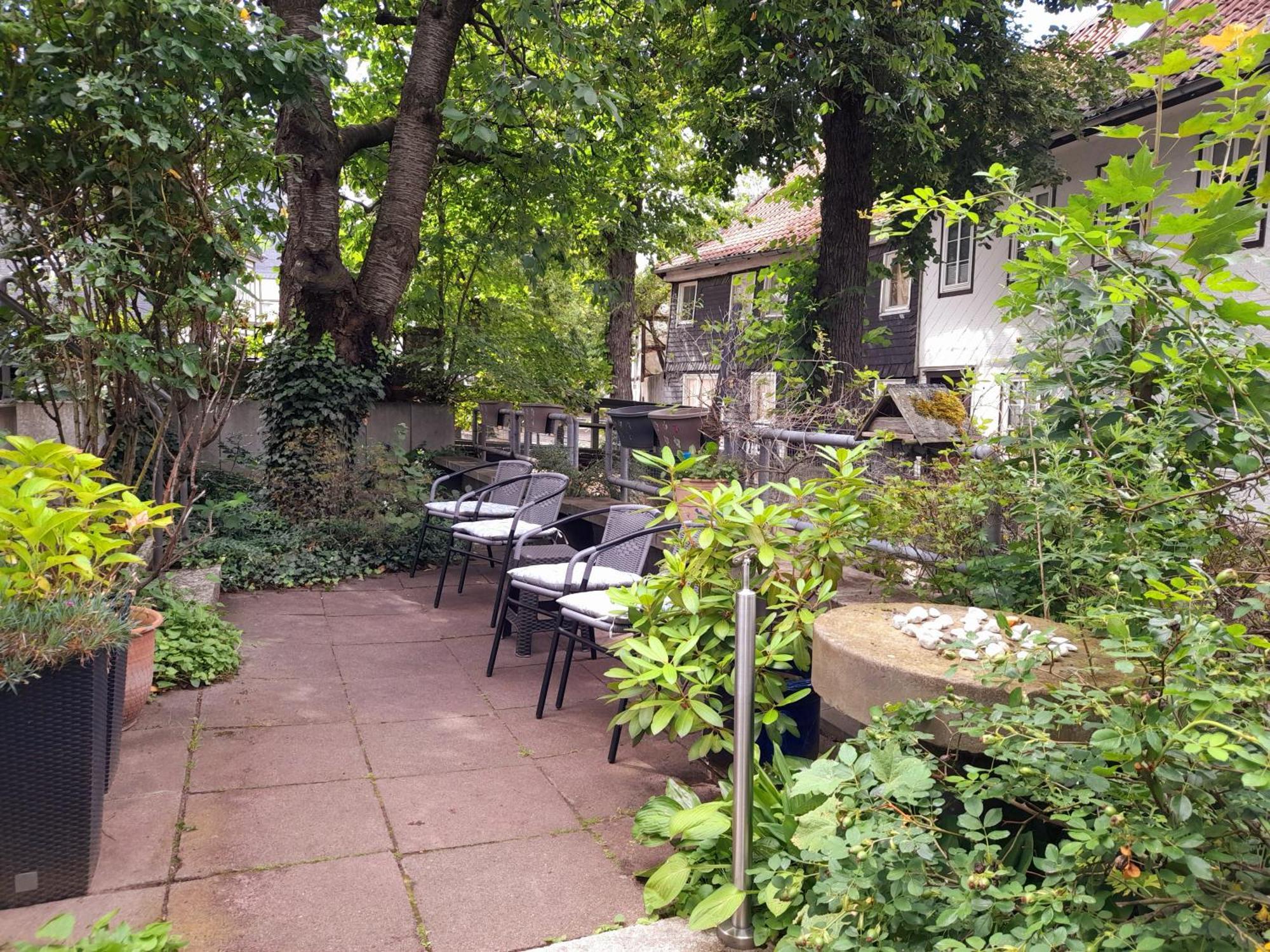Ferienwohnung "Beste Lage" Altstadt Mit Terrasse Goslar Eksteriør bilde